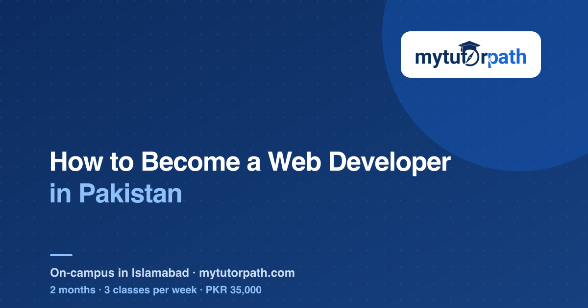 A roadmap illustration showing the stages of becoming a web developer